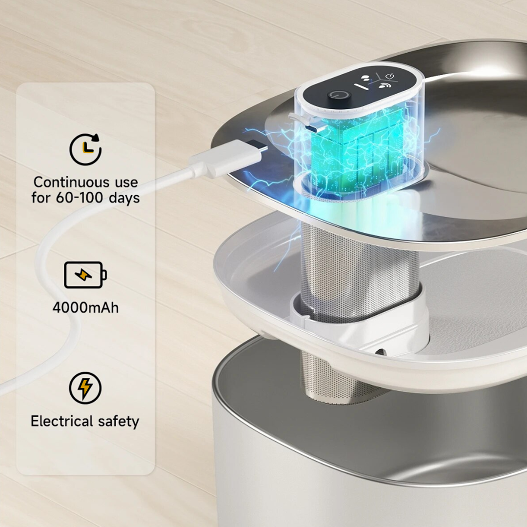 The KittyGush™ - Wireless Fountain